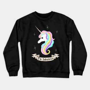 Fabulous unicorn Crewneck Sweatshirt